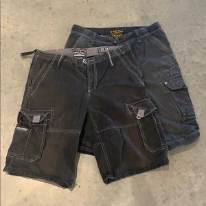 Salvage Supply Company SLVG Cargo Shorts 32